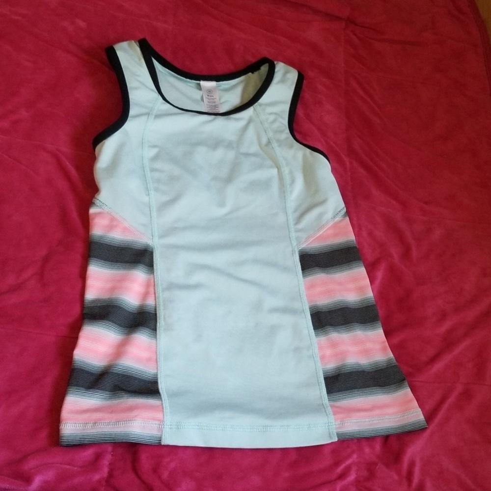 Ivivva Tank Built In Sports Bra Sz 10